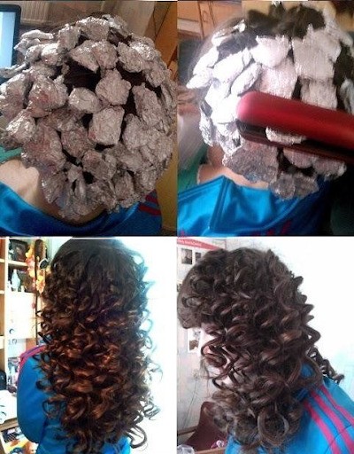 Как сделать кудряшки на ватные палочки
